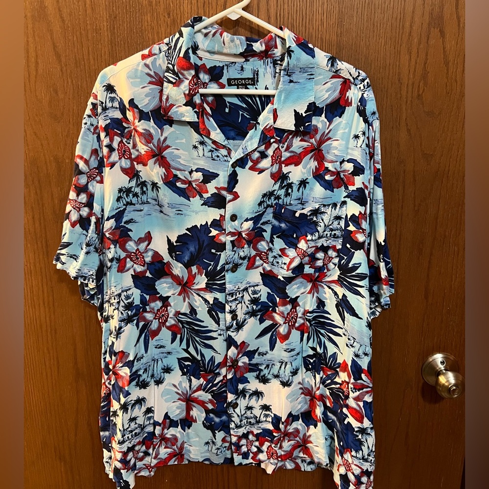 3XL George Hawaiian Shirt